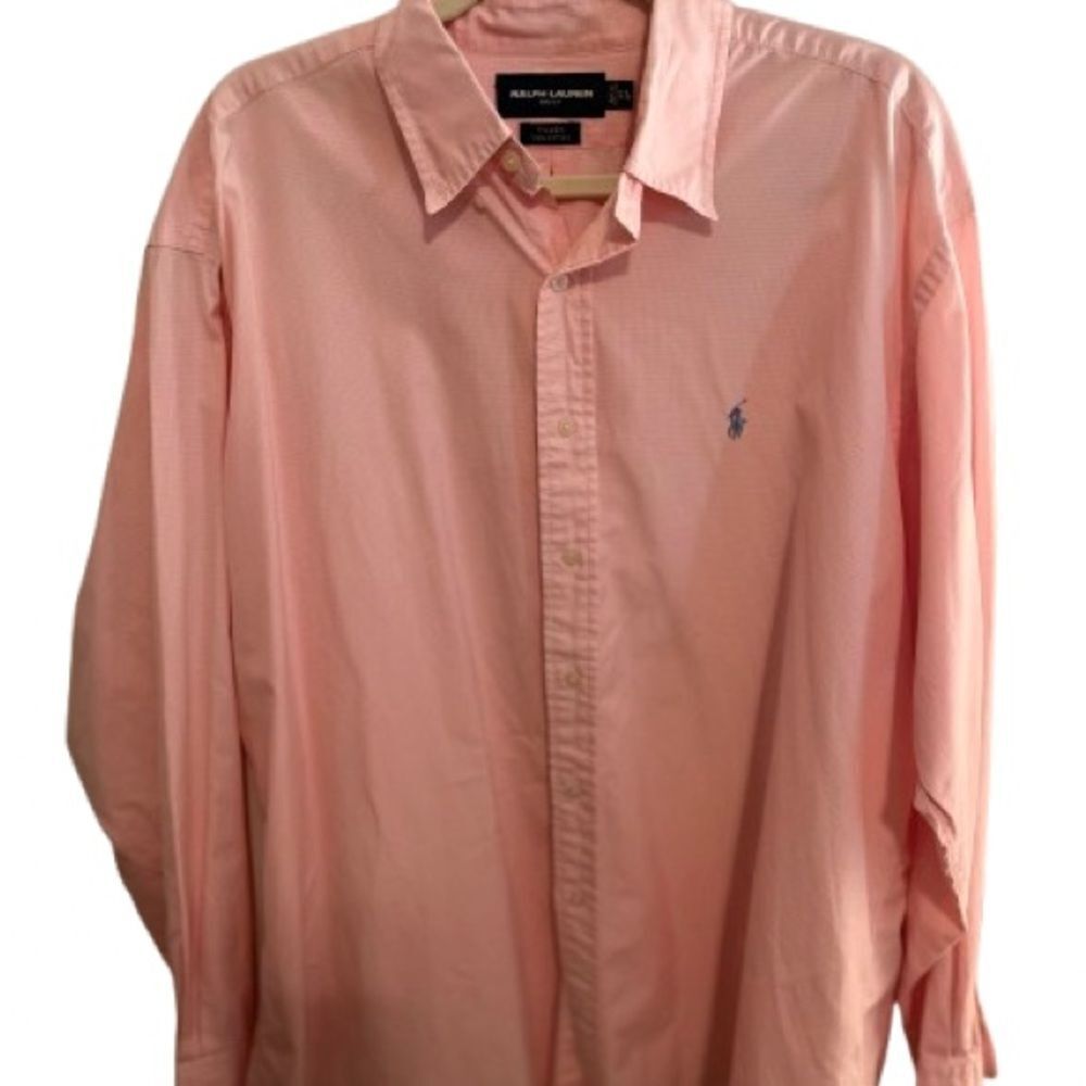 Ralph Lauren Button Down Shirt with Embroidered Logo NWOT